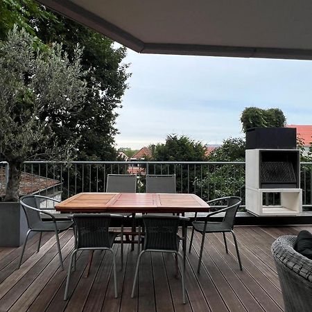 Ludwigshome Luxus - Zentral, Kostenloser Parkplatz, Terrasse Ludwigsburg Exterior foto